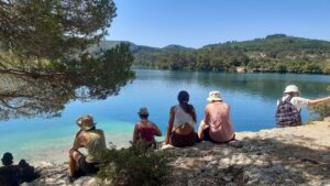 randonnée en Provence à l'Escale Jeûne