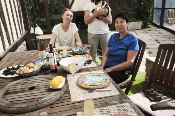 En terrasse
