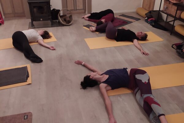 Détox en Soologne salle de yoga