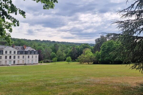 Vue du château de Mauvières