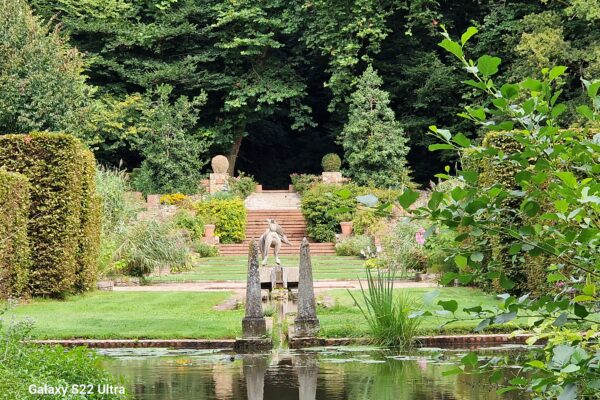 Vue du parc, perspective