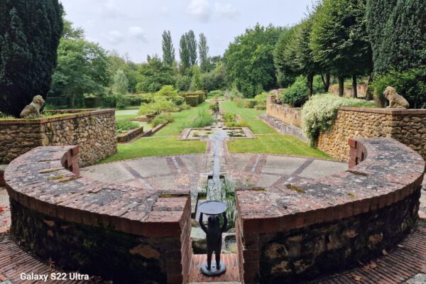 Vue du parc, perspective